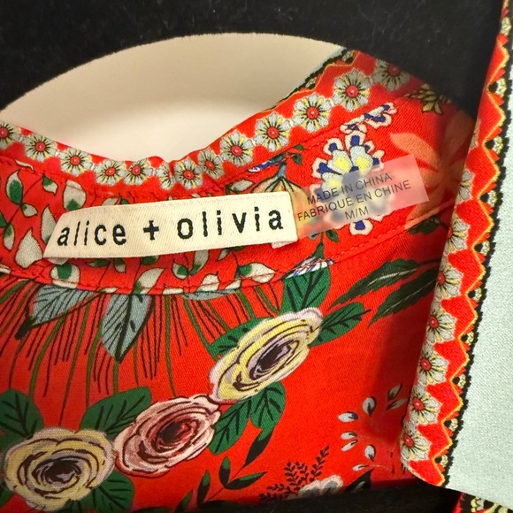 Alice and Olivia silk blouse!! - Picture 2 of 2